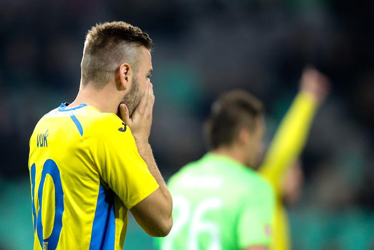 Soigralci so ga v zadnjih tednih pogosto zbadali, kdaj bo padel "zgodovinski" zadetek. | Foto: Matic Klanšek Velej/Sportida