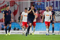 Leipzig brez Kampla ustavil Bayern, petarda Schalkeja v Paderbornu