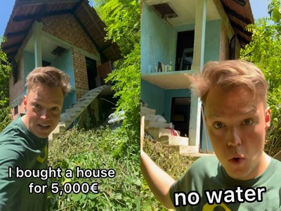 Ameriški vplivnež Justus Reid za hišo na Balkanu odštel pet tisoč evrov