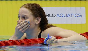 Mollie O'Callaghan vnovič izboljšala rekord v kratkih bazenih