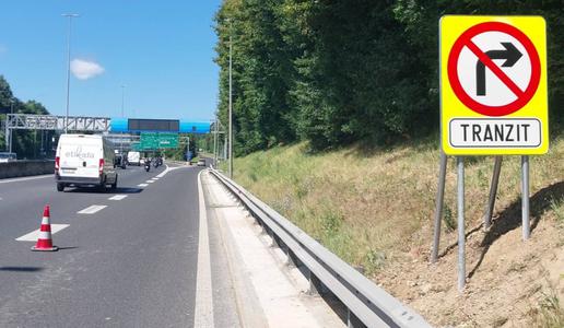 Bolje bo počakati v koloni, ta obvoz vas lahko stane 160 evrov