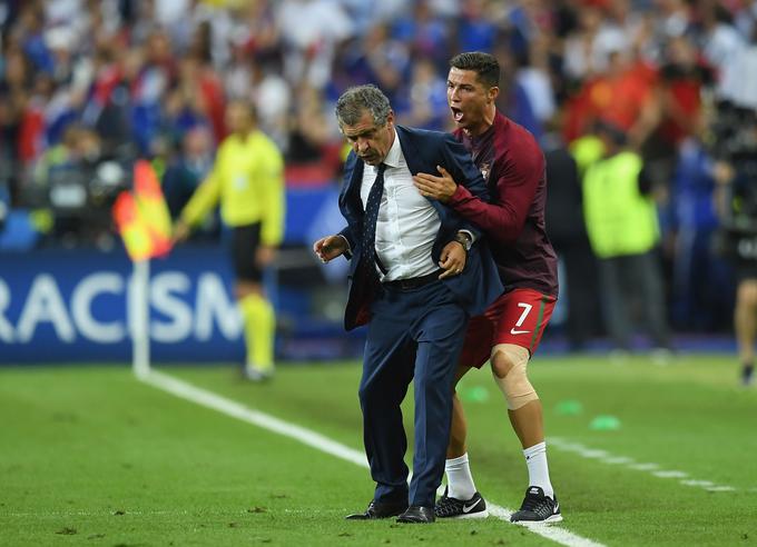 Poskrbel je, da so se vsi podredili ekipi. Tudi Cristiano Ronaldo. | Foto: 