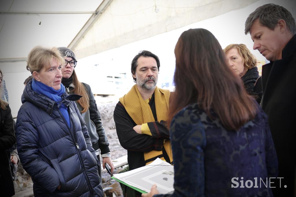 Nova odkritja v procesu arheoloških raziskav na območju SNG Drama Ljubljana