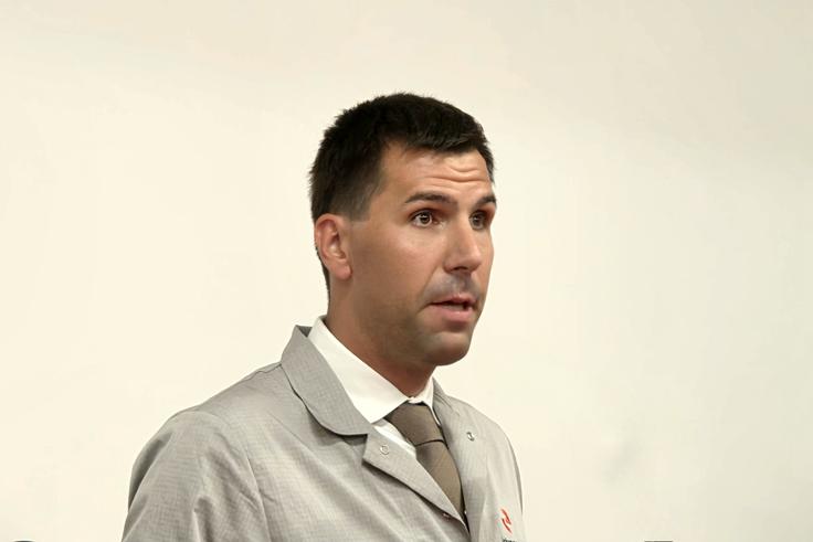 Direktor področja Inženiring proizvodnje in Proizvodnja v družbi Iskraemeco Miha Kern | Foto: Srdjan Cvjetović