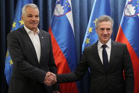 Golob in Arsenovič sta se po več prestavitvah vendarle srečala