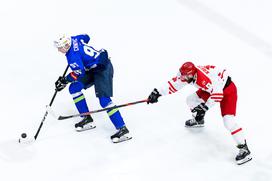 slovenska hokejska reprezentanca Poljska pripravljalni turnir