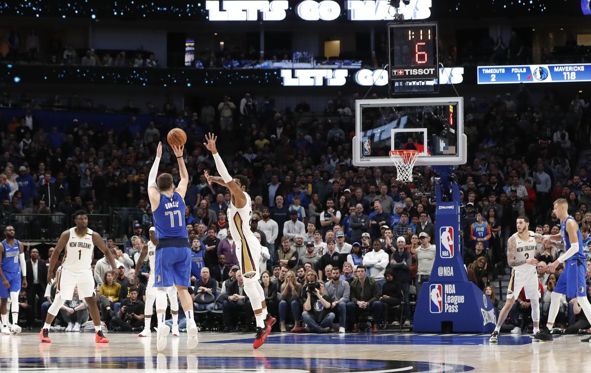 Dallas Mavericks, Luka Dončić | Vodstvo NBA se zavzema, da bi košarkarji raje trenirali pod nadzorovanimi razmerami, ki jih nudijo klubski prostori. | Foto Reuters