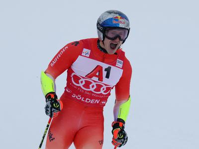 Marco Odermatt do tretje zmage v Söldnu, Žan Kranjec si je želel več