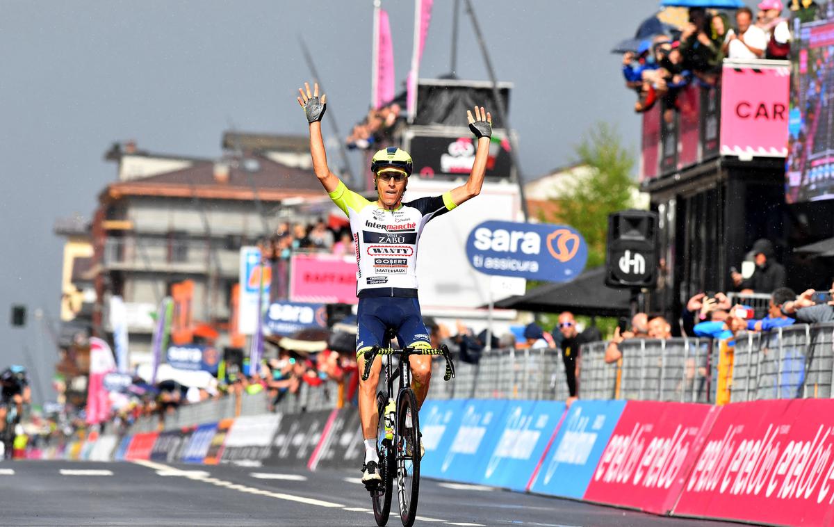 Jan Hirt | Jan Hirt je zmagovalec 16. etape Gira. | Foto Reuters