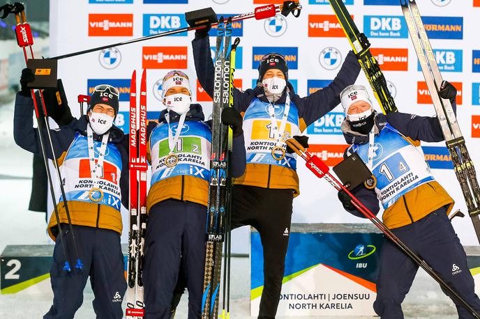 štafeta biatlon Norvežani | Norvežani so zanesljivo opravili s tekmeci. | Foto Guliverimage