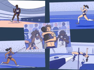 Konec seksualiziranja atletinj v televizijskih prenosih?