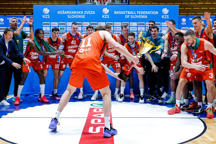 Cedevita Olimpija, superpokal | Košarkarji Cedevite Olimpije so šestič zapored osvojili superpokal. | Foto Aleš Fevžer