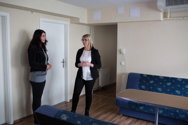 V Študentski hiši Srce trenutno stanuje pet študentk in en študent. Sobe so še proste. | Foto: 