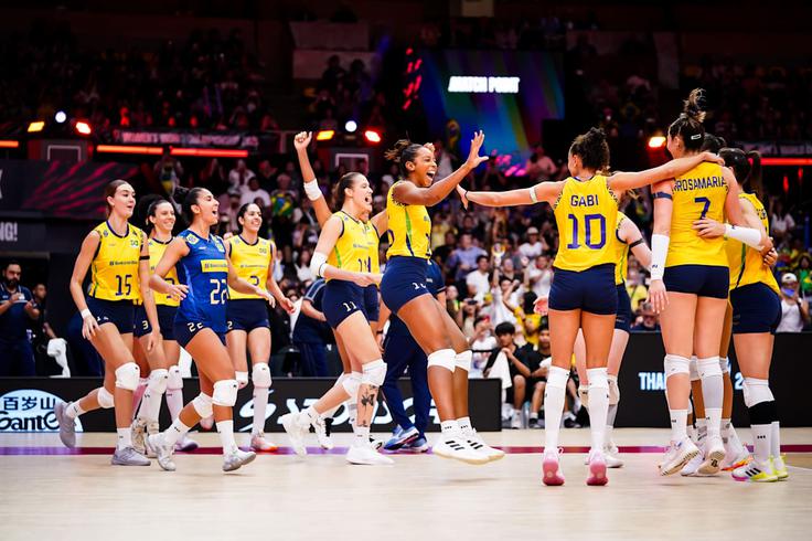 Brazilke so bile boljše od Francozinj. | Foto: Volleyball World