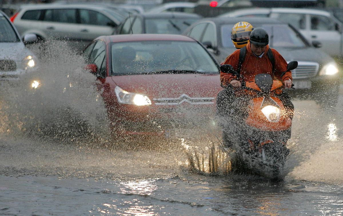 Vožnja v dežju - dež in naliv | Foto Reuters