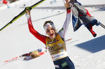 Therese Johaug kot z drugega planeta, Lampičeva 18.
