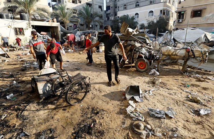 Gaza Konflikt v Gazi je sprožil vdor Hamasa na jug Izraela 7. oktobra 2023. | Foto: Reuters