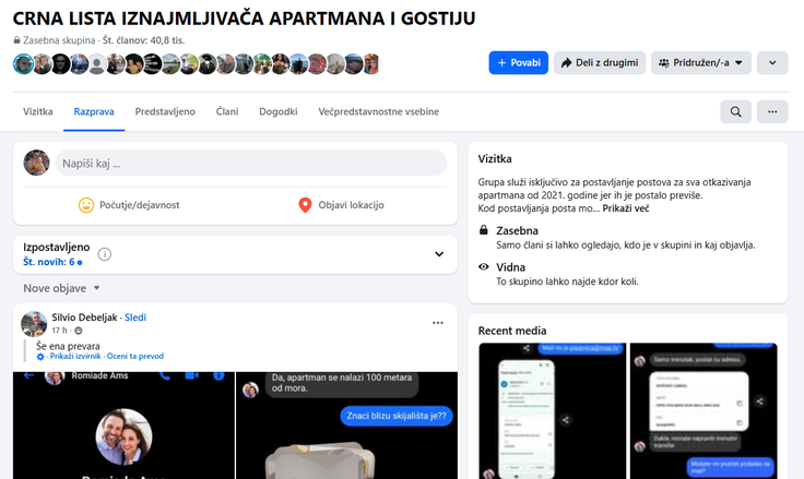 Črna lista | Foto: Posnetek zaslona