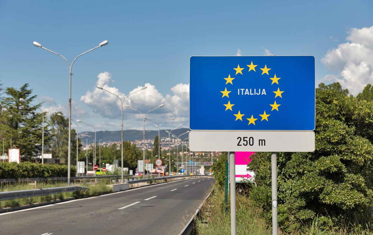 Italjija. Meja. | Po mnenju evropskega poslanca Matjaža Nemca iz nedavnih izjav ni jasno, kaj naj bi ta prekinitev schengenskega sporazuma sploh pomenila.  | Foto Shutterstock