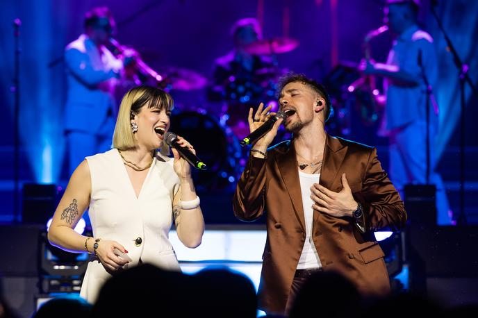 Žan Serčič in Arijana Lucas | Foto Miro Majcen