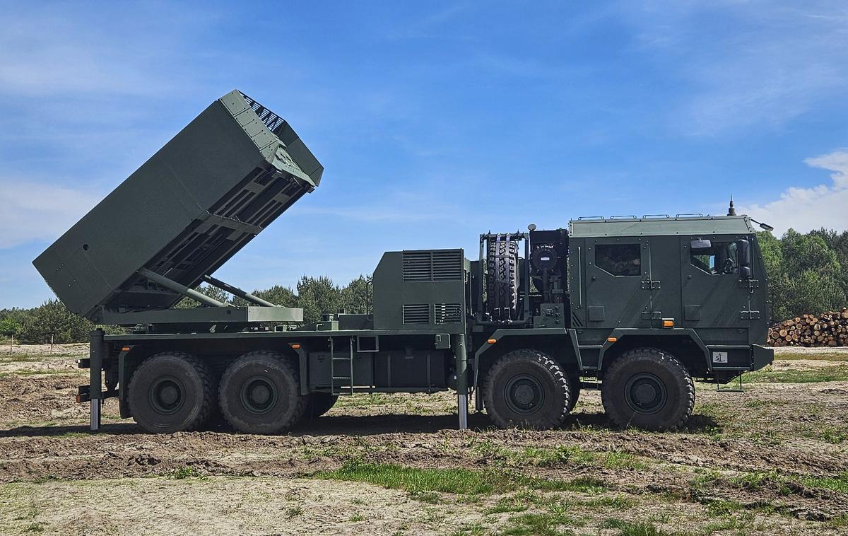 Panika vzhoda | Raketni lanser Chunmoo je med nujnimi novimi vojaškimi pridobitvami za obrambo neba. | Foto Žiga Gašperin
