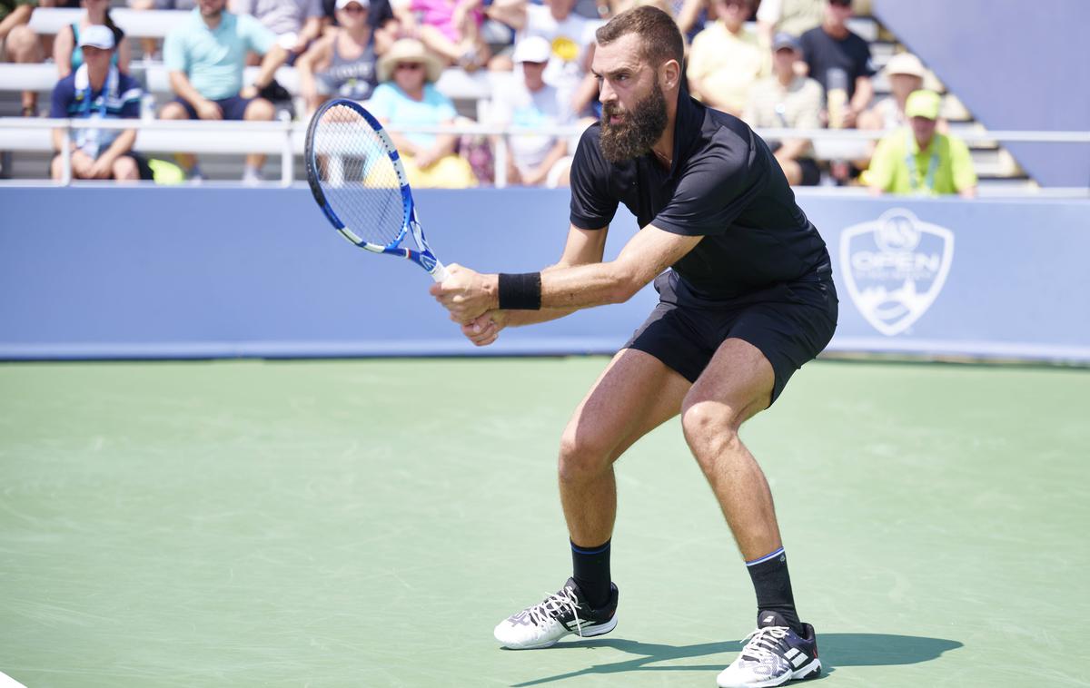 Benoit Paire | Francoz Benoit Paire je moral priznati premoč četrtemu nosilcu. | Foto Guliverimage