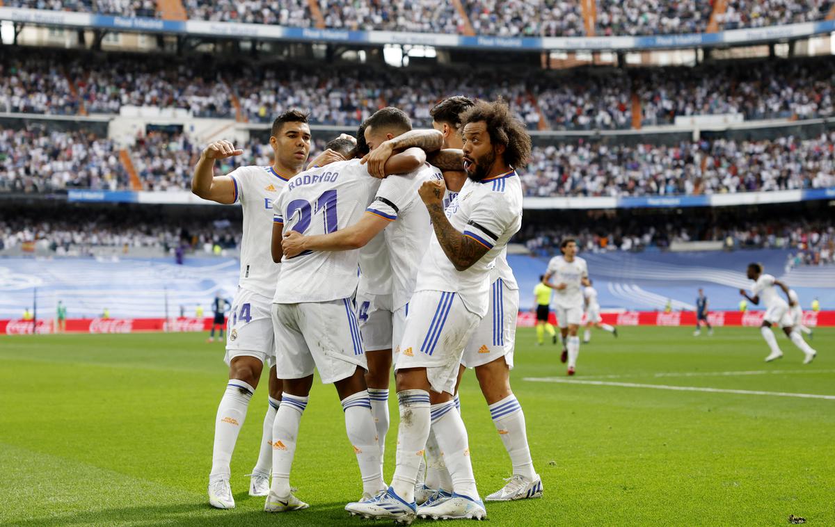 Real Madrid prvak 2022 | Z dvema goloma Rodryga je Real večino posla naredil že v prvem polčasu. | Foto Reuters