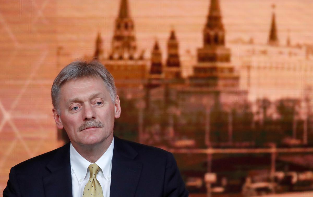 Dmitry Peskov | "Severnoatlantsko zavezništvo je instrument konfrontacije in ne orodje za zagotavljanje varnosti," je bil kritičen Peskov. | Foto Reuters