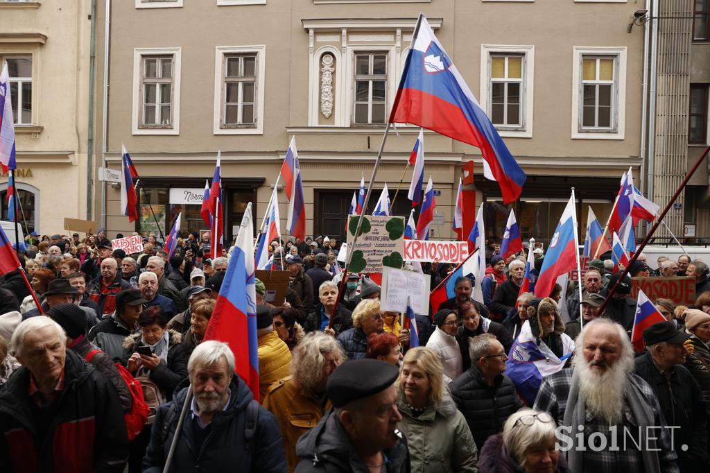 Janez Janša protest