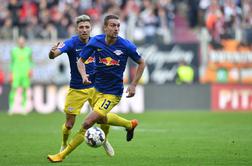 Leipzig remiziral s Schalkejem, Kampl igral v zadnjem delu