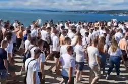 Norišnica v Kopru, kjer kraljujejo navijači Željezničarja, Ogrinec z Borcem pred sramotnim izpadom