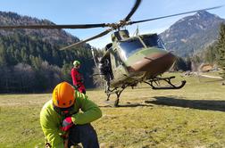 Tržiški gorski reševalci na območju Stegovnika našli mrtvo planinko