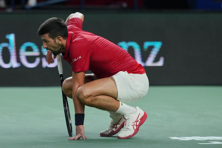 Novak Đoković ni bil pravi. | Foto: Guliverimage