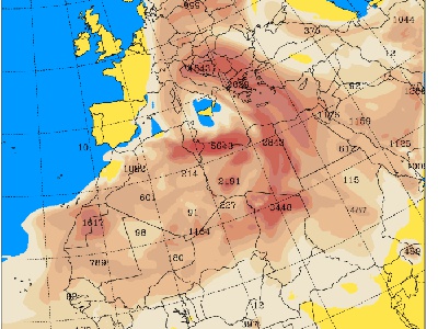 Nad Slovenijo prihaja pošiljka puščavskega prahu