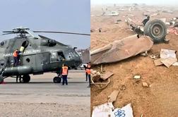 V Peruju v strmoglavljenju helikopterja 15 mrtvih