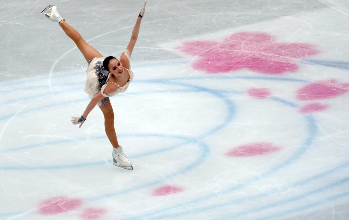 Alina Zagitova | Ruska najstnica Alina Zagitova je z najboljšo oceno sezone vodilna po kratkem programu. | Foto Reuters