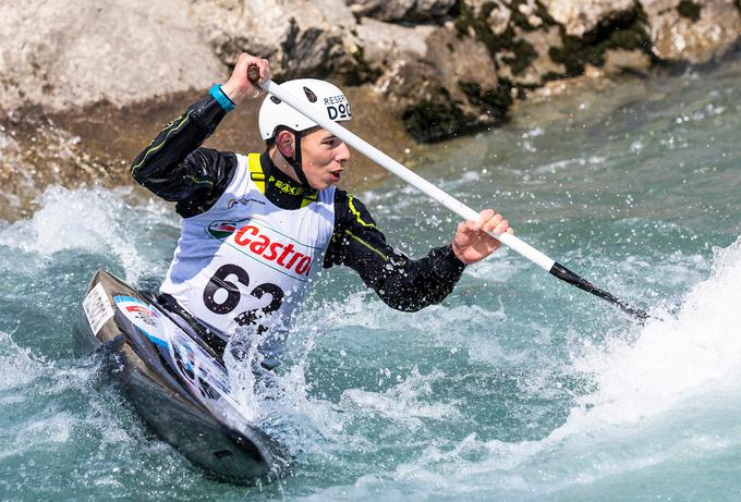 Nejc Polenčič si je priboril člansko mesto v ekipi kanuistov. | Foto: Urban Meglič/Sportida