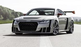 Audi TT clubsport turbo concept s 600 "konji" ob Vrbskem jezeru (video)