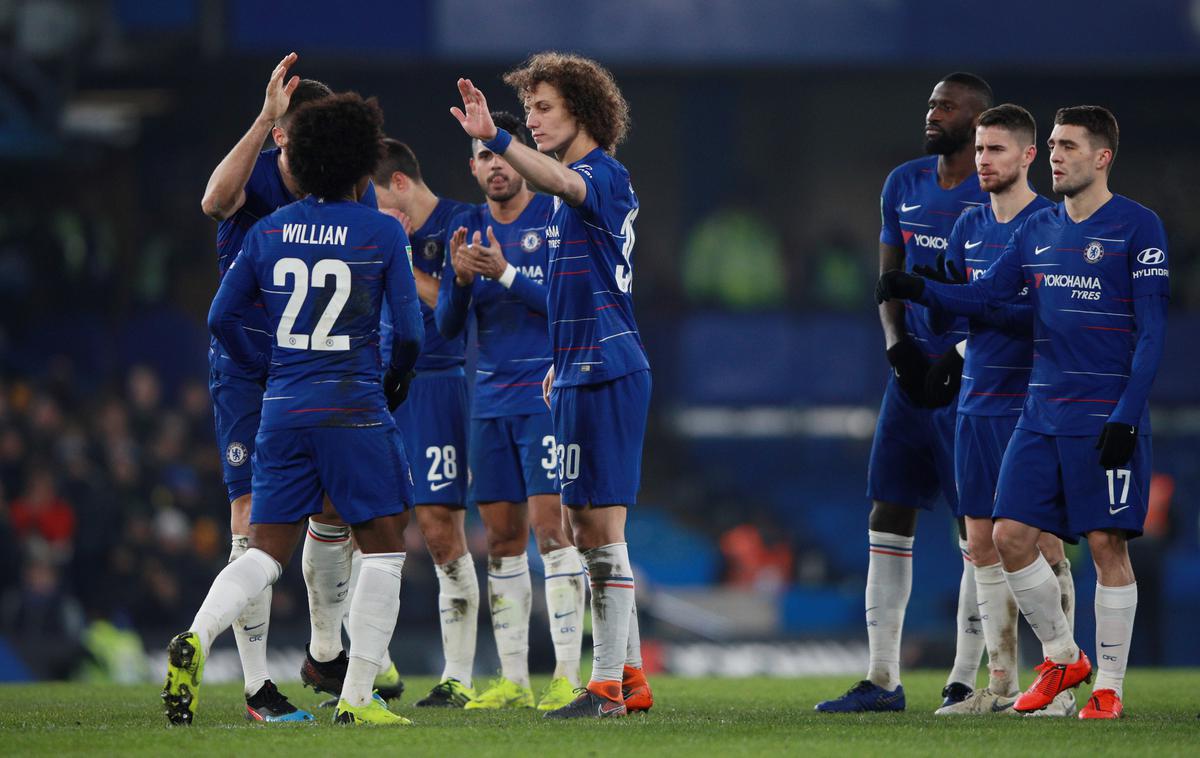Chelsea | Chelsea se je po enajstmetrovkah na Stamford Bridgu veselil napredovanja v finale. | Foto Reuters