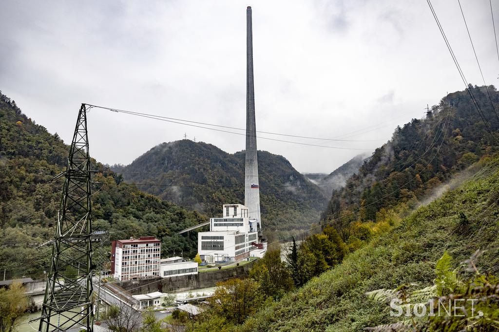 Trbovlje dimnik termoelektrarna