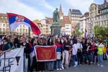 Strasbourg, srbski študenti