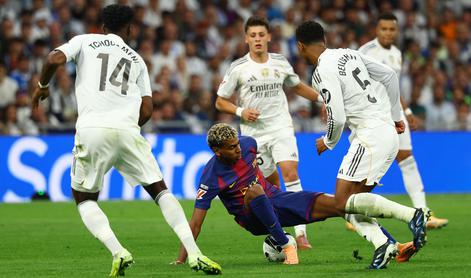 V živo: Barceloni zmanjkuje časa, Madridčani držijo vodstvo