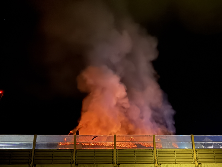 požar Vrhnika | Foto: Gregor Pavšič