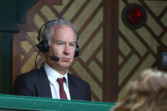 John McEnroe danes dela kot strokovni komentator. | Foto: Guliverimage/Getty Images