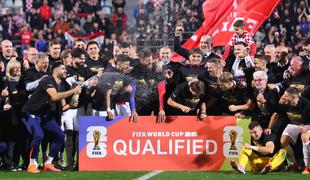 Hrvaška s šesto zmago uvrščena na mundial v Severni Ameriki