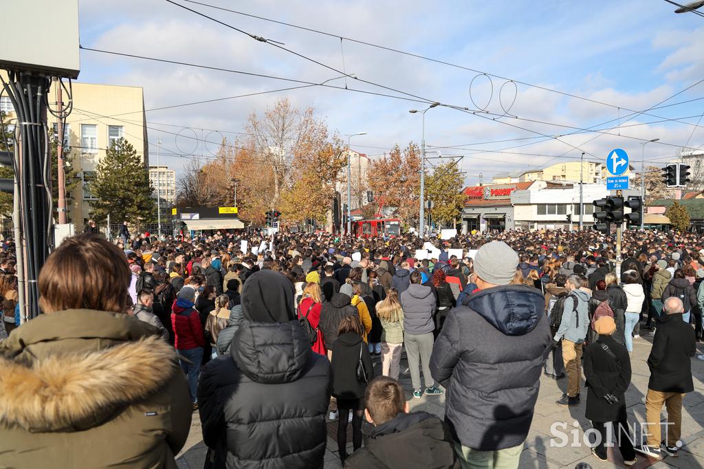 protesti, Beograd, študenti