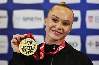 Rusinja po težavah z vizumom prvo ime evropskega prvenstva v gimnastiki