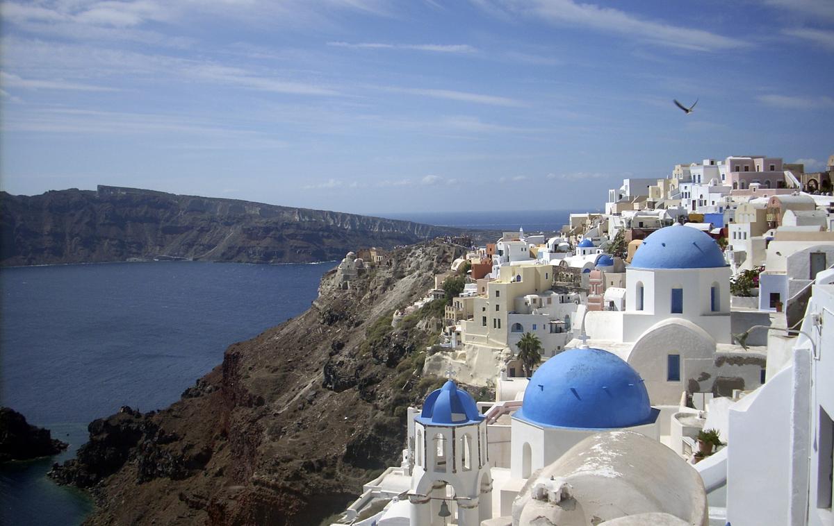 Santorini | Santorini leži na jugu Kikladskega otočja v Egejskem morju in velja za otok najlepših sončnih zahodov. | Foto Guliverimage