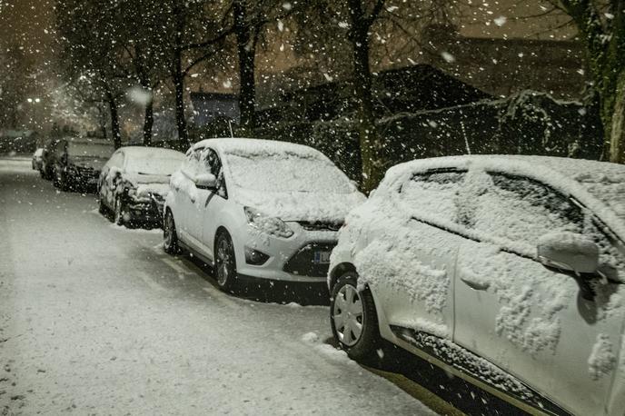 Sneg v Ljubljani | Po oblačnem vremenu in občasnem deževanju se bo v soboto postopno razjasnilo. | Foto Ana Kovač