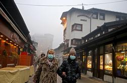 Huda onesnaženost zraka na Balkanu: otroci na predčasne počitnice (foto)
